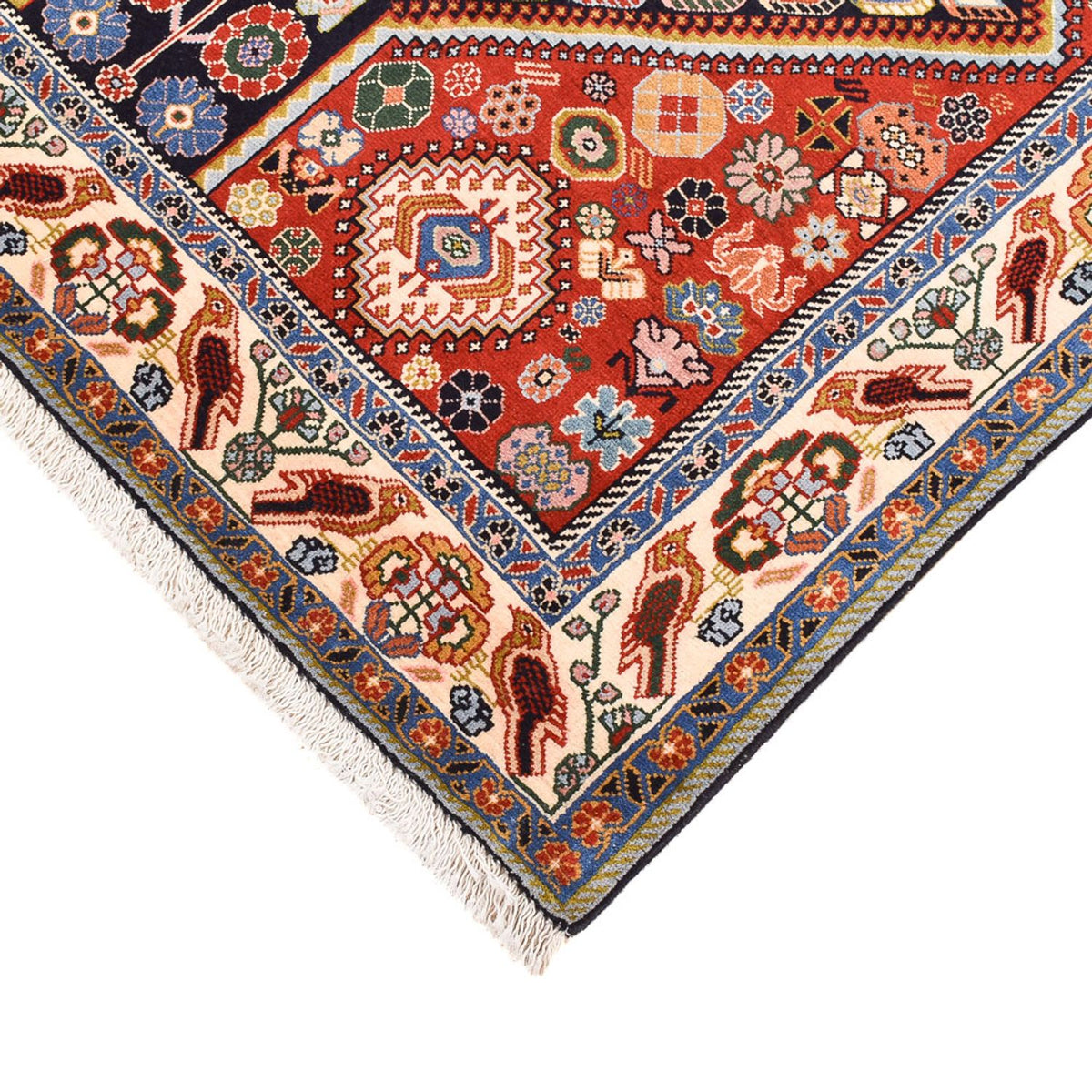 Tappeto Gabbeh - Kashkuli Persero - 163 x 116 cm - multicolore