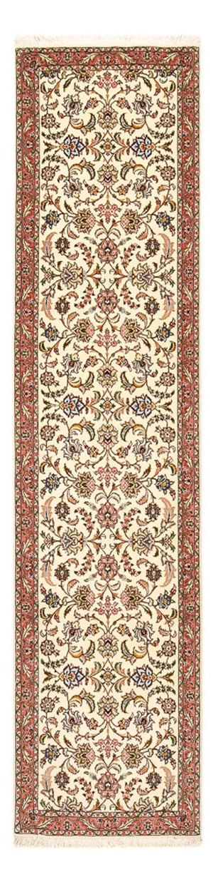 Tappeto corsia Tappeto Persero - Tabriz - Premio - 302 x 72 cm - sabbia