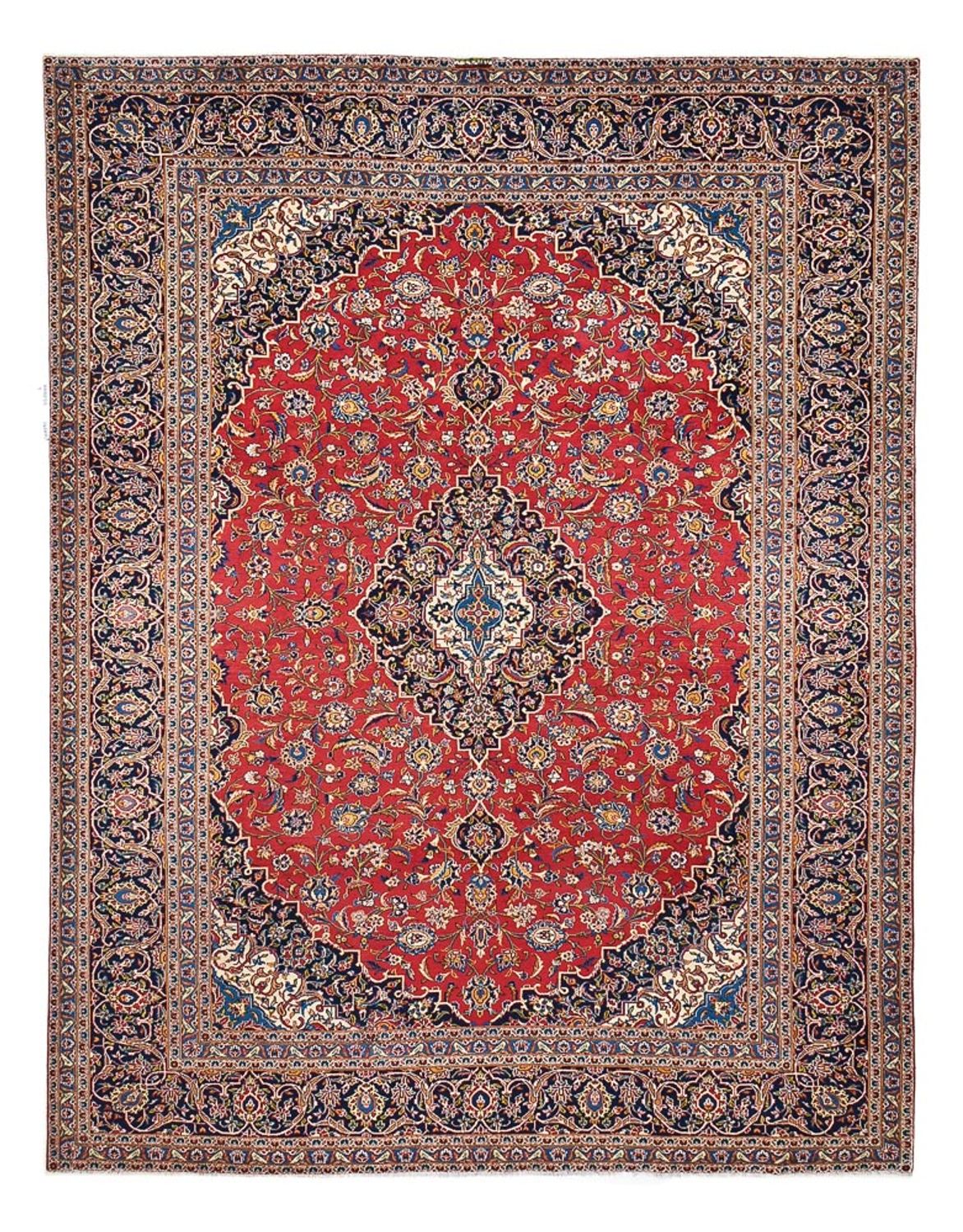 Tappeto Persero - Keshan - 396 x 301 cm - rosso