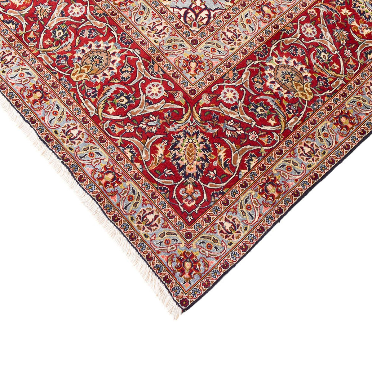 Tappeto Persero - Keshan - 389 x 302 cm - blu scuro