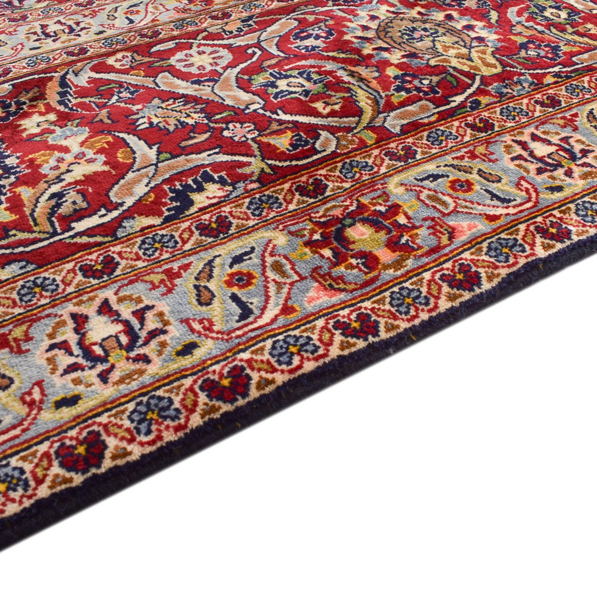 Tappeto Persero - Keshan - 389 x 302 cm - blu scuro