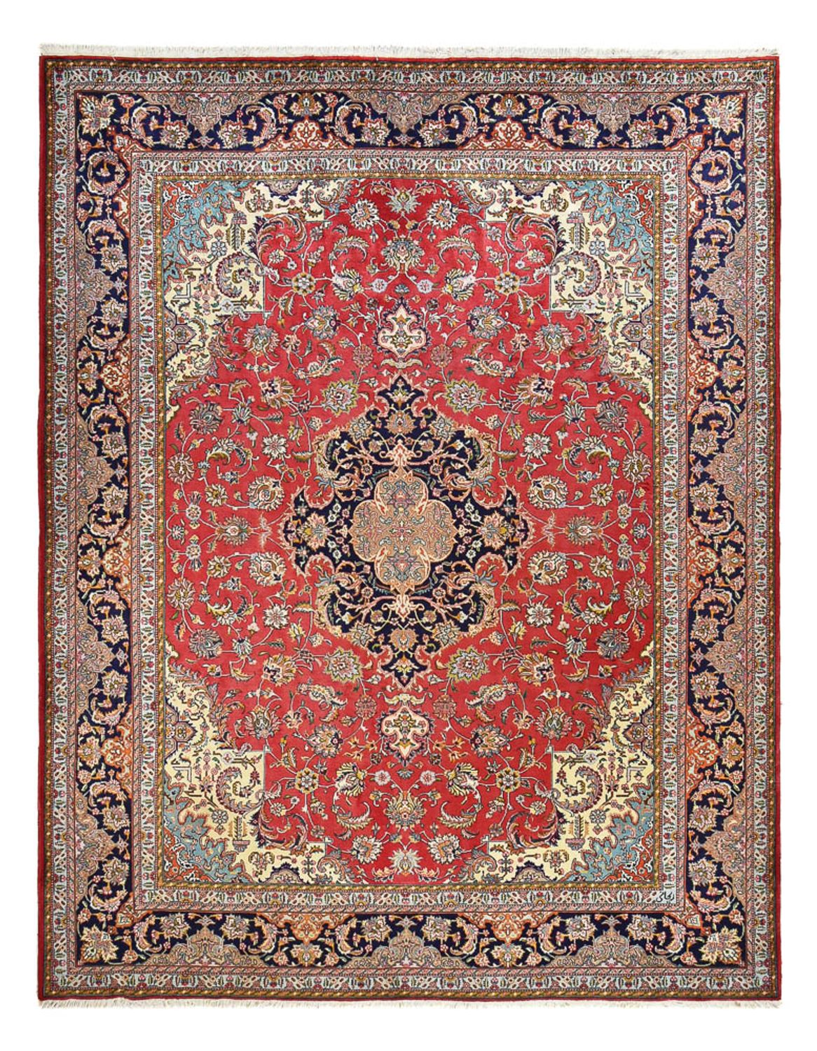 Tappeto Persero - Tabriz - Reale - 400 x 307 cm - rosso