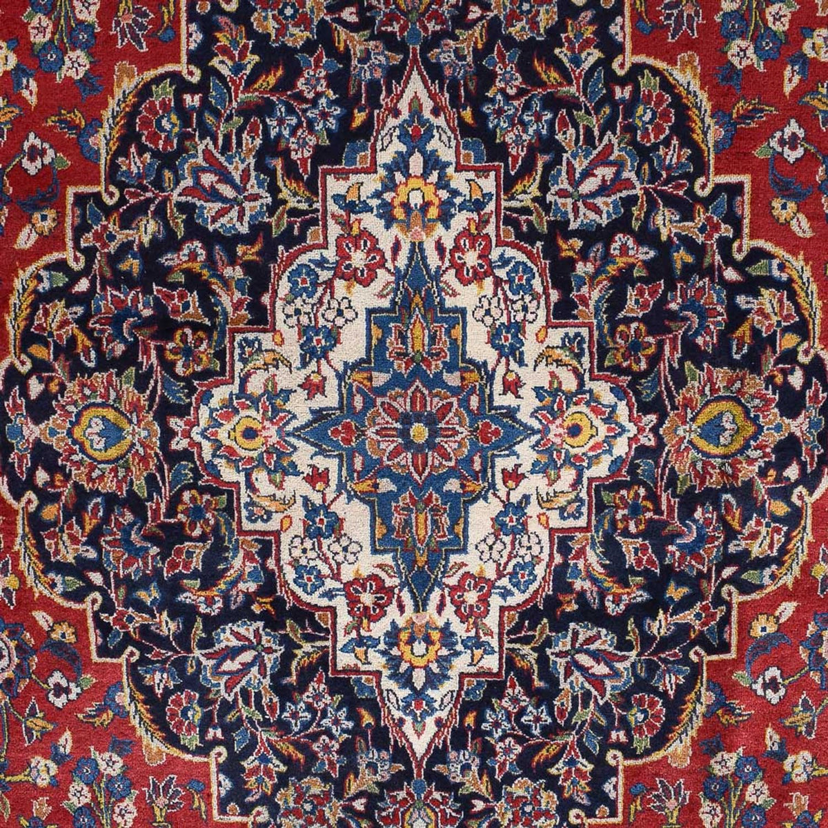 Tappeto Persero - Keshan - 482 x 295 cm - rosso
