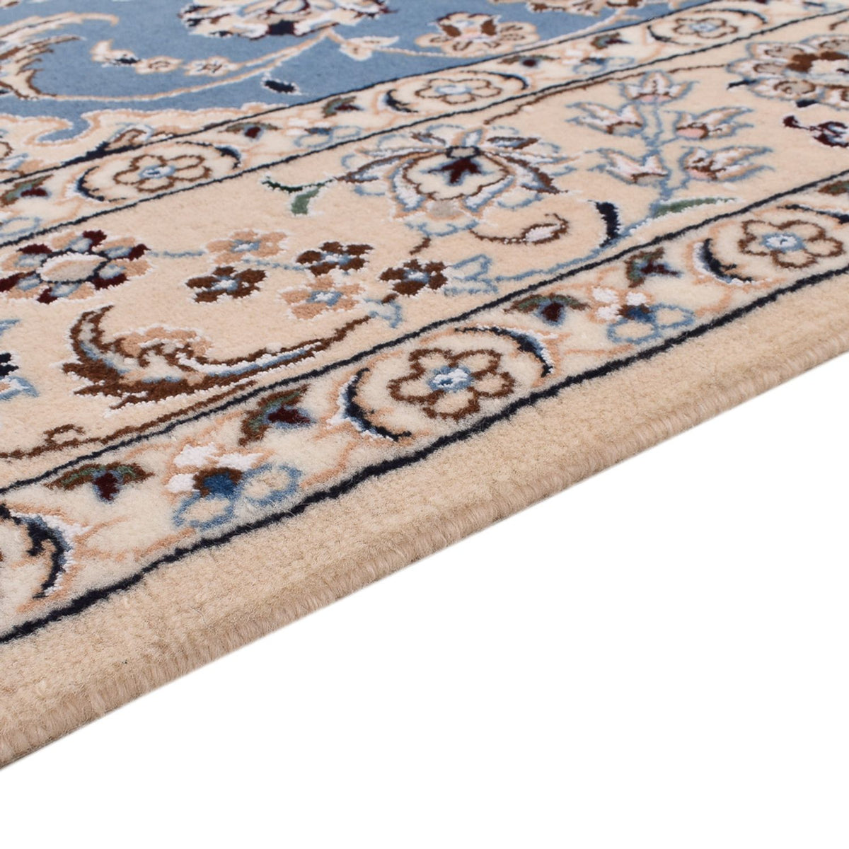 Tappeto Persero - Nain - Reale - 242 x 158 cm - blu