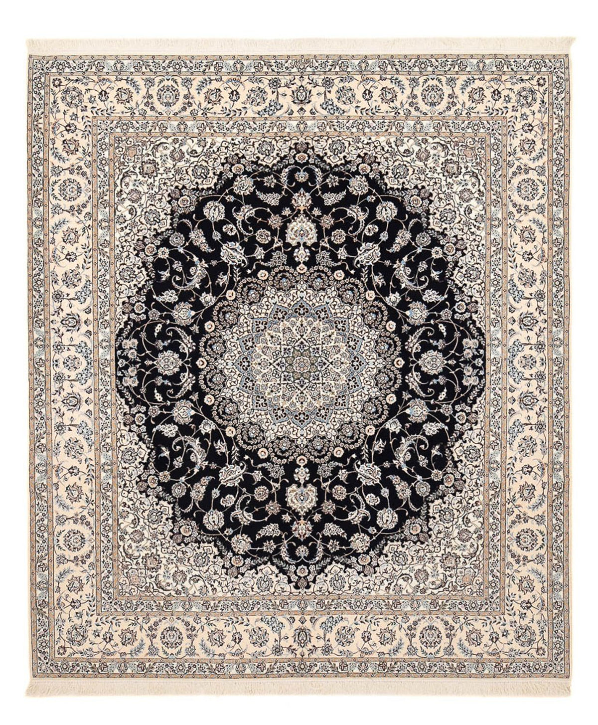 Tappeto Persero - Nain - Premio - 306 x 254 cm - blu scuro