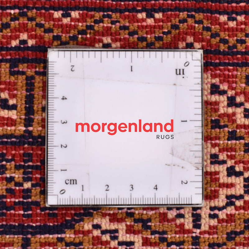 Tappeto corsia Tappeto Turkaman - 377 x 104 cm - rosso scuro