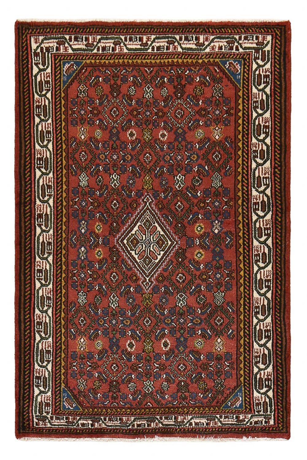 Tappeto Persero - Nomade - 150 x 99 cm - rosso scuro