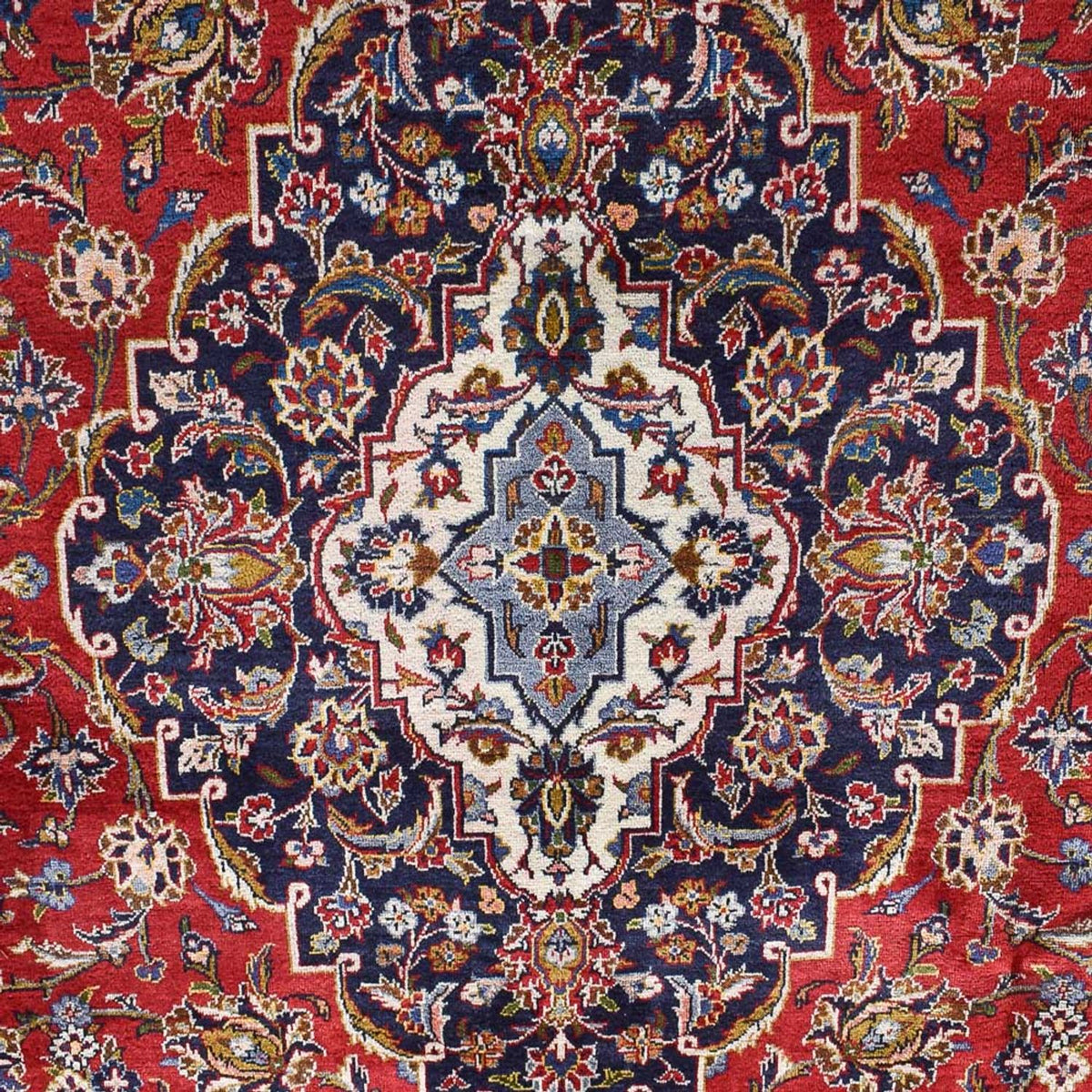 Tappeto Persero - Keshan - 470 x 298 cm - rosso