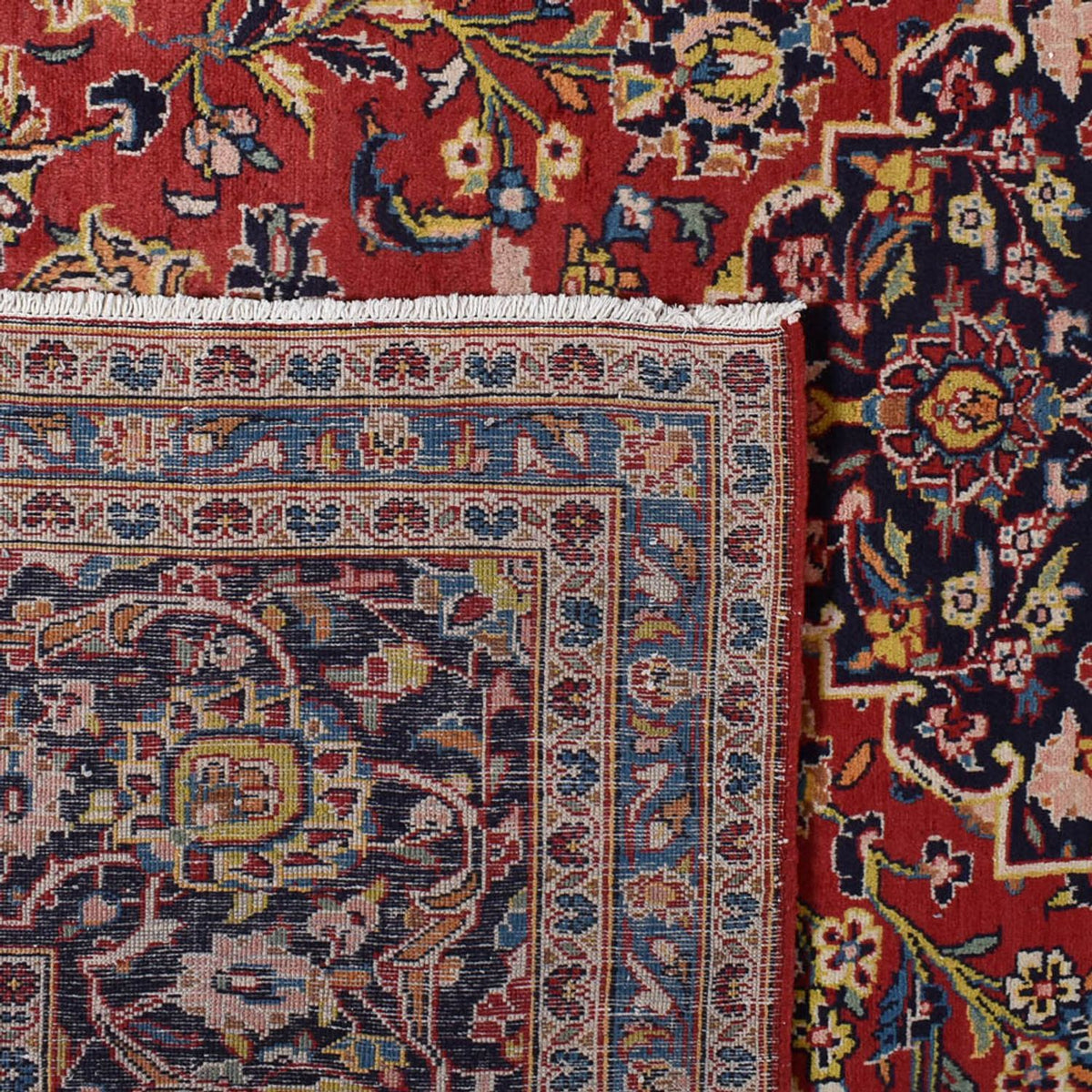 Tappeto Persero - Keshan - 411 x 293 cm - rosso