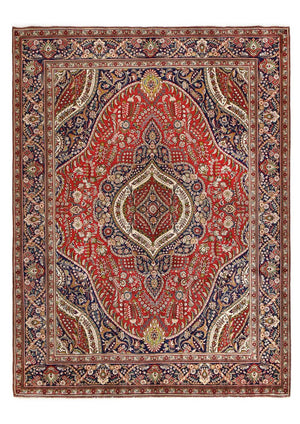 Tappeto Persero - Tabriz - 393 x 295 cm - rosso