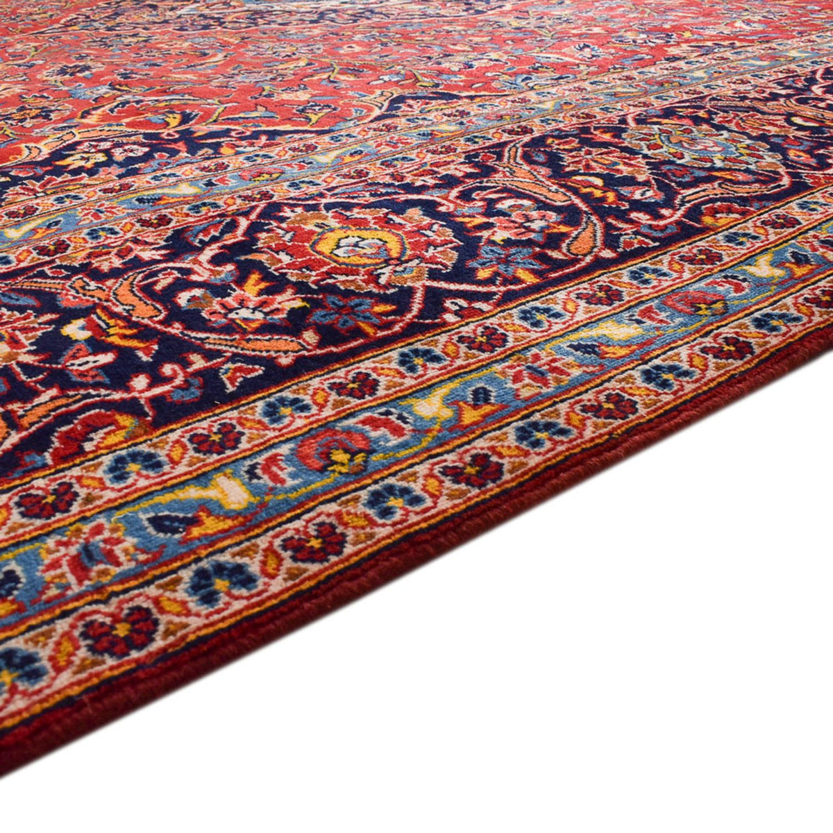 Tappeto Persero - Keshan - 422 x 296 cm - rosso