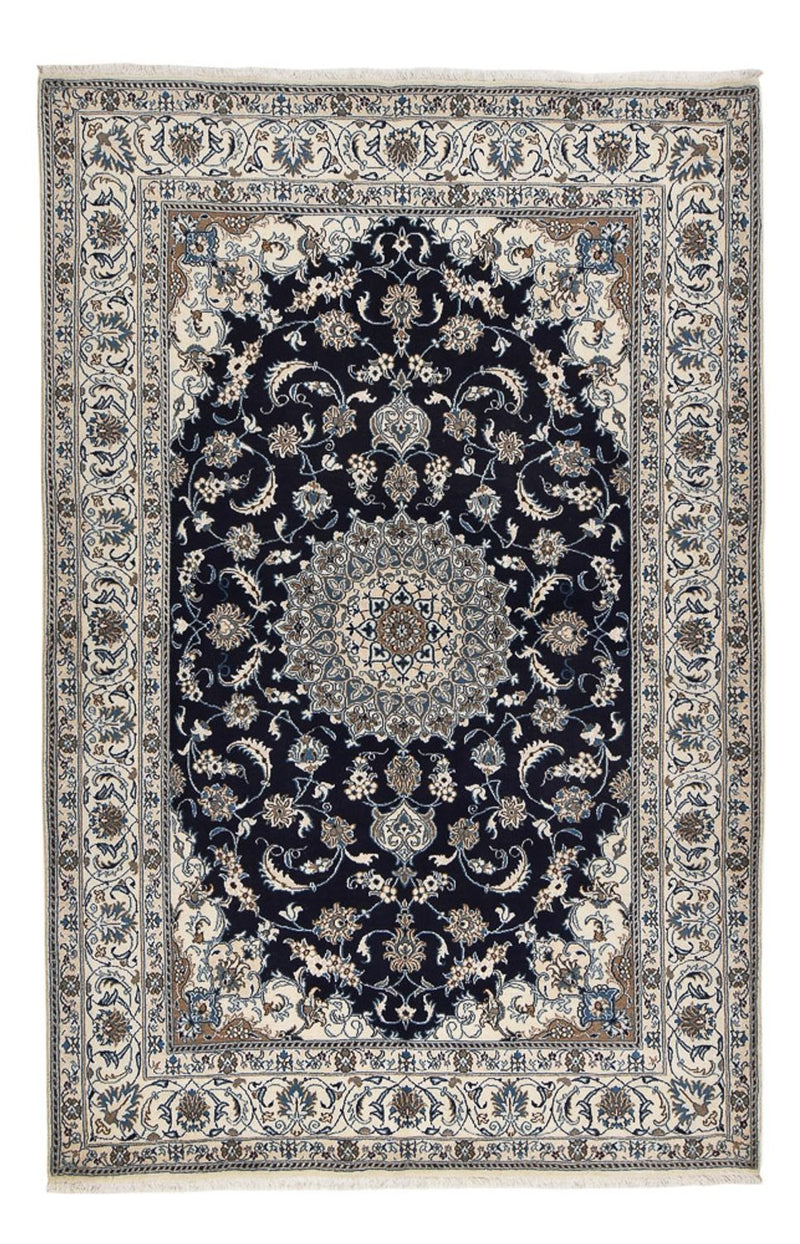 Tappeto Persero - Nain - 300 x 195 cm - blu scuro
