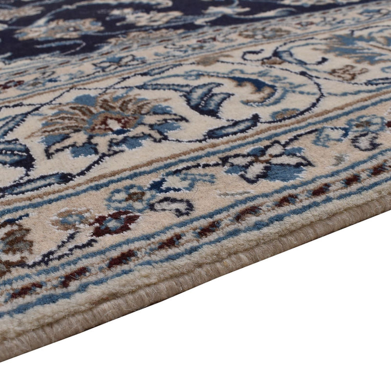 Tappeto Persero - Nain - 300 x 195 cm - blu scuro