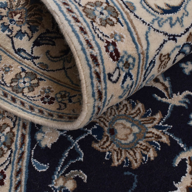 Tappeto Persero - Nain - 300 x 195 cm - blu scuro