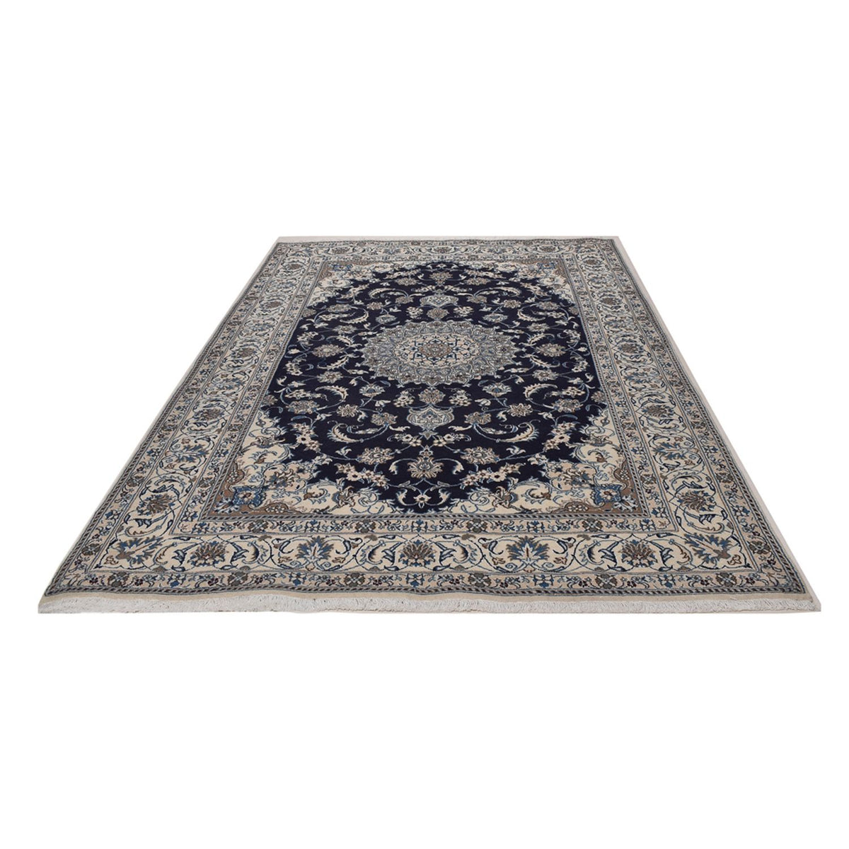 Tappeto Persero - Nain - 300 x 195 cm - blu scuro