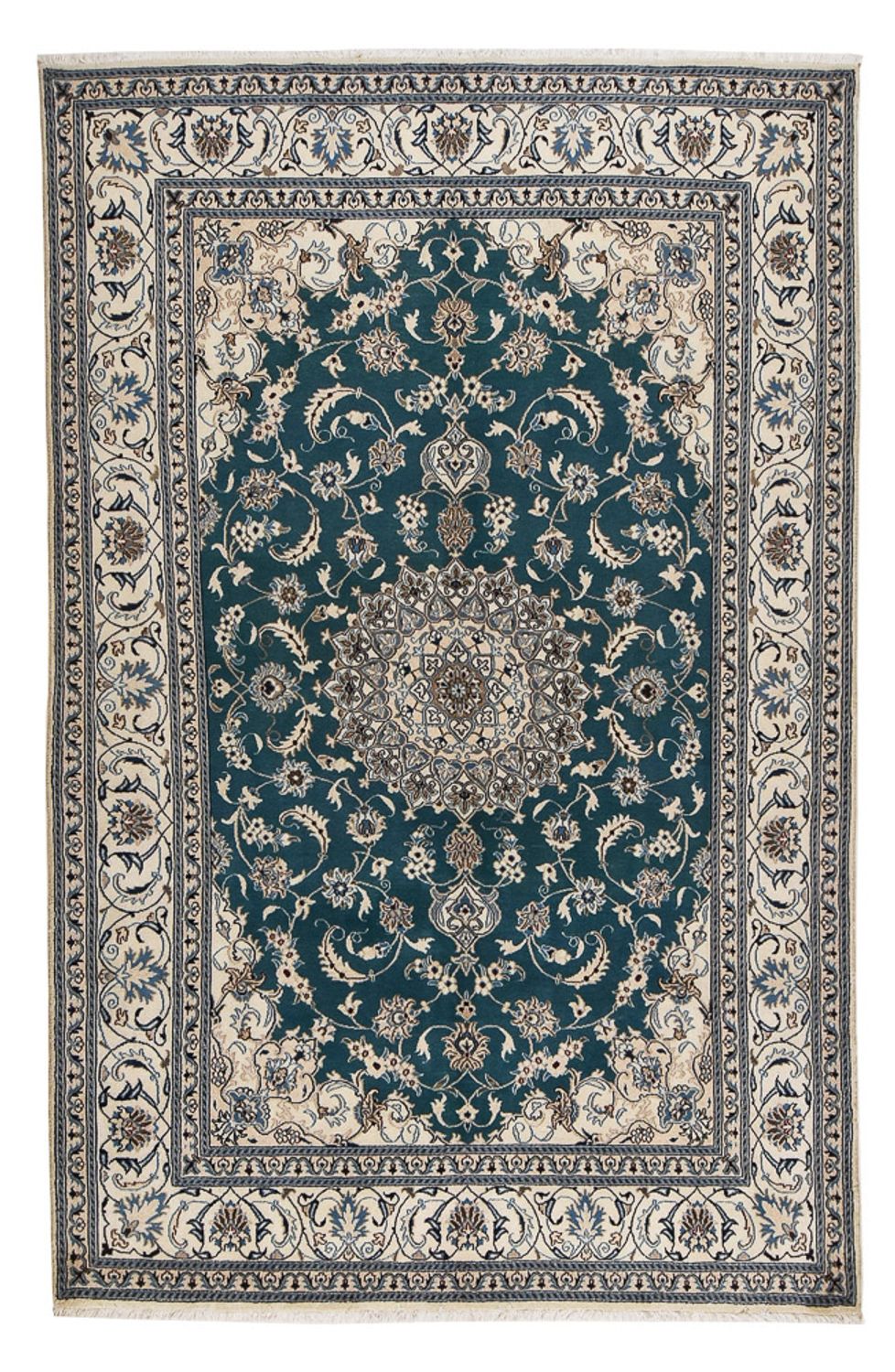 Tappeto Persero - Nain - 302 x 195 cm - verde