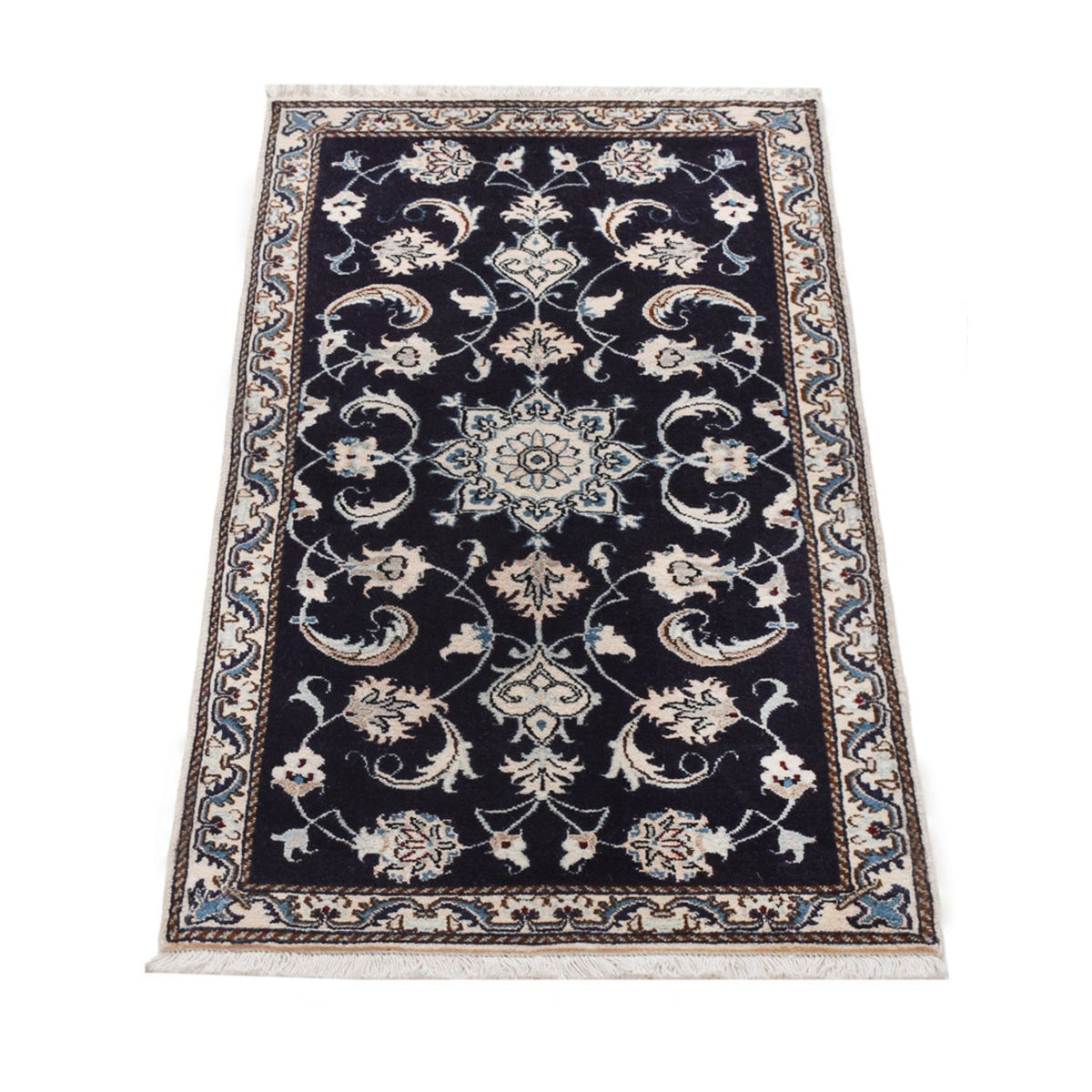 Tappeto Persero - Nain - 138 x 66 cm - blu scuro