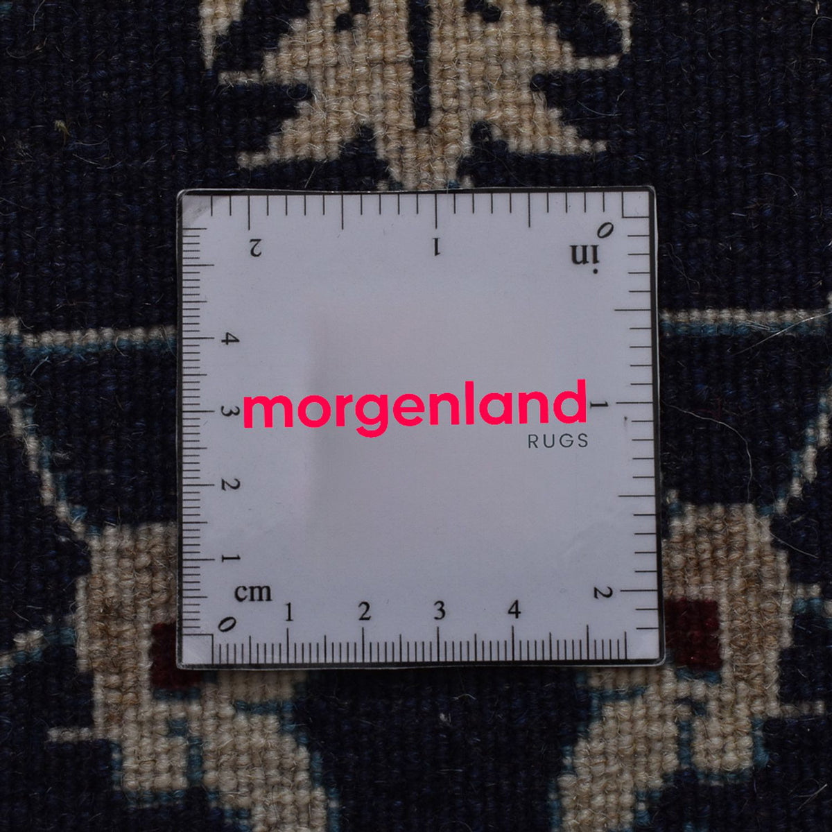 Tappeto Persero - Nain - 138 x 67 cm - blu scuro