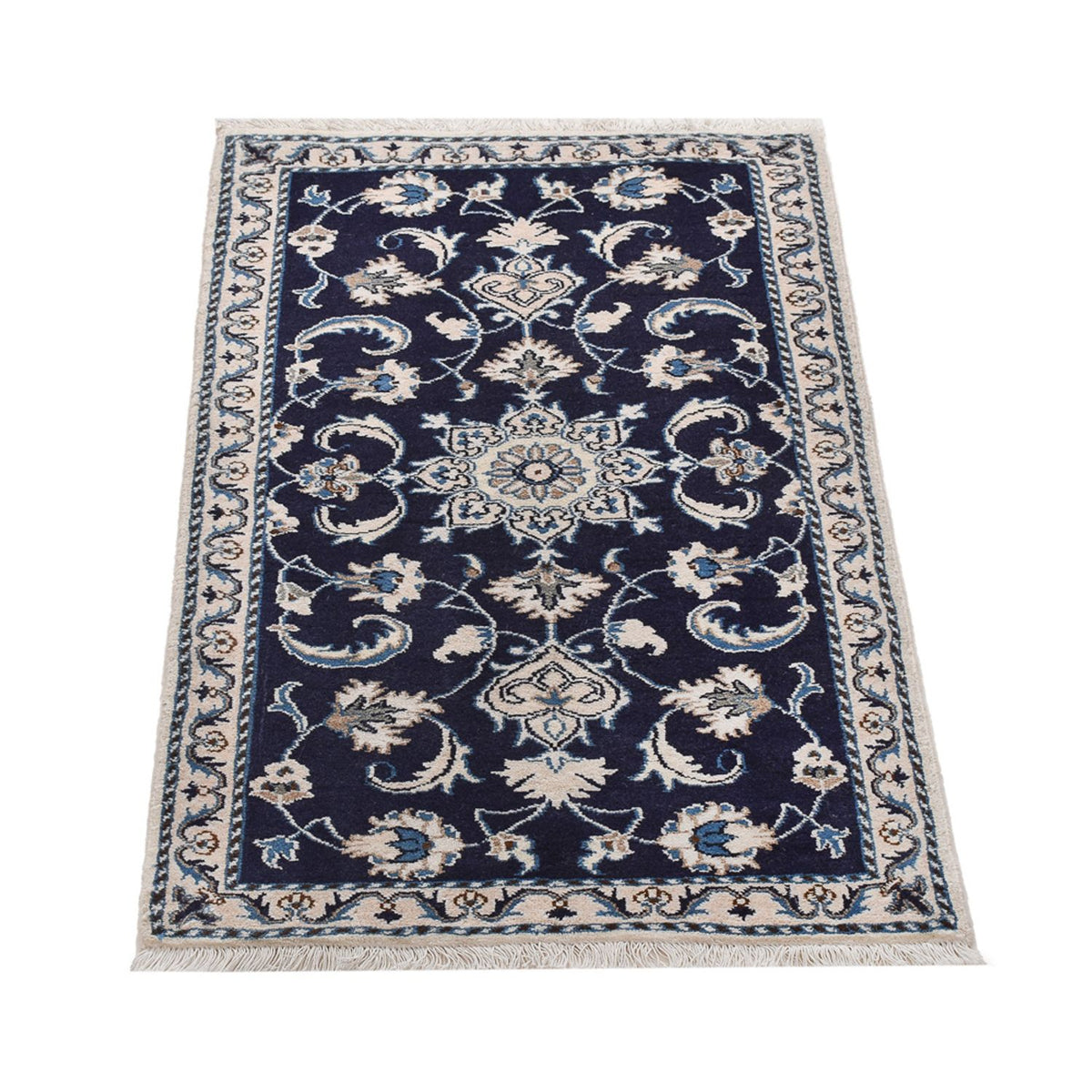 Tappeto Persero - Nain - 133 x 70 cm - blu scuro