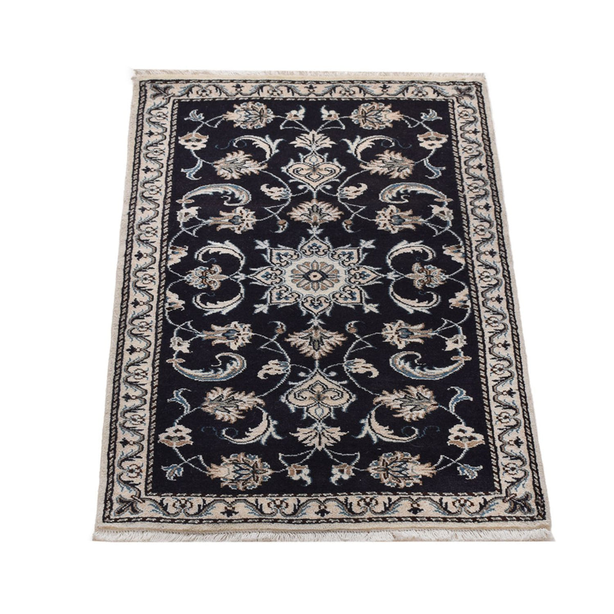 Tappeto Persero - Nain - 135 x 69 cm - blu scuro