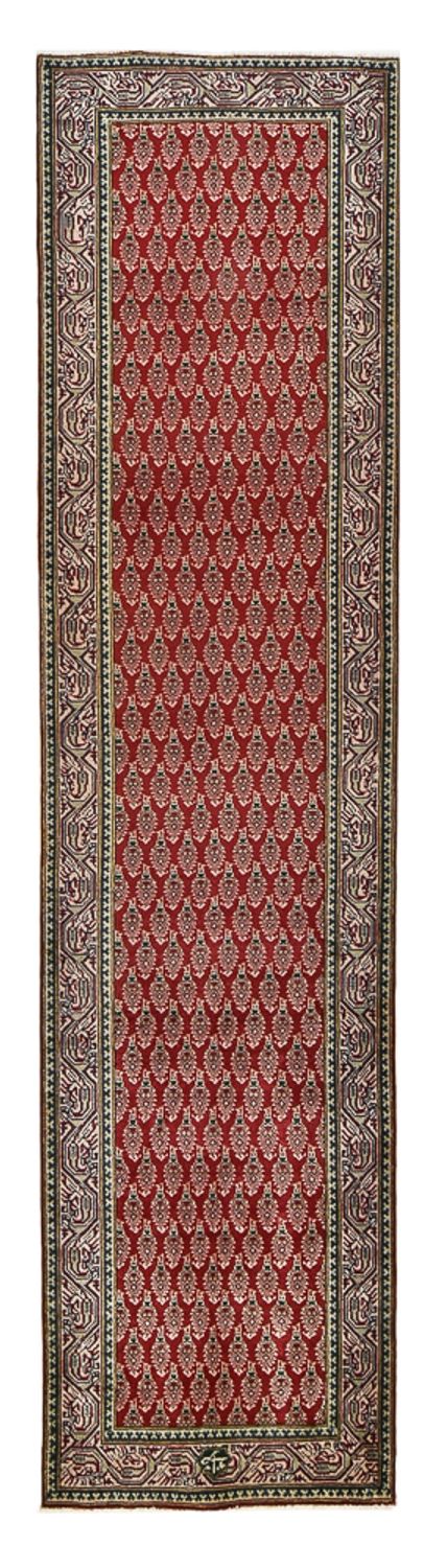 Tappeto corsia Tappeto Persero - Tabriz - 337 x 83 cm - ruggine