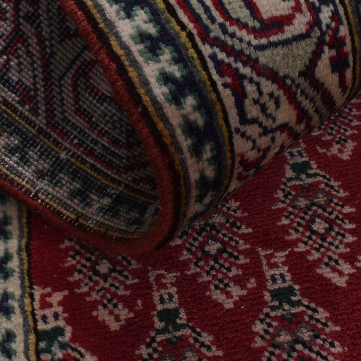 Tappeto corsia Tappeto Persero - Tabriz - 337 x 83 cm - ruggine