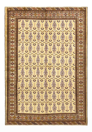 Tappeto Turkaman - 213 x 146 cm - beige chiaro