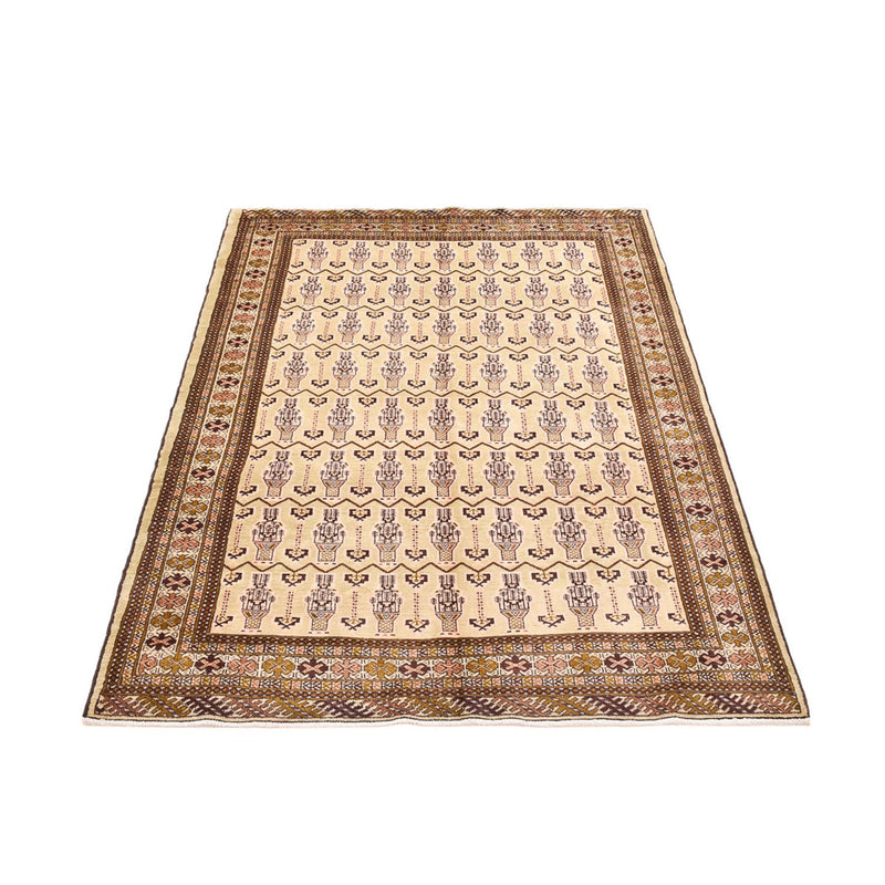 Tappeto Turkaman - 213 x 146 cm - beige chiaro