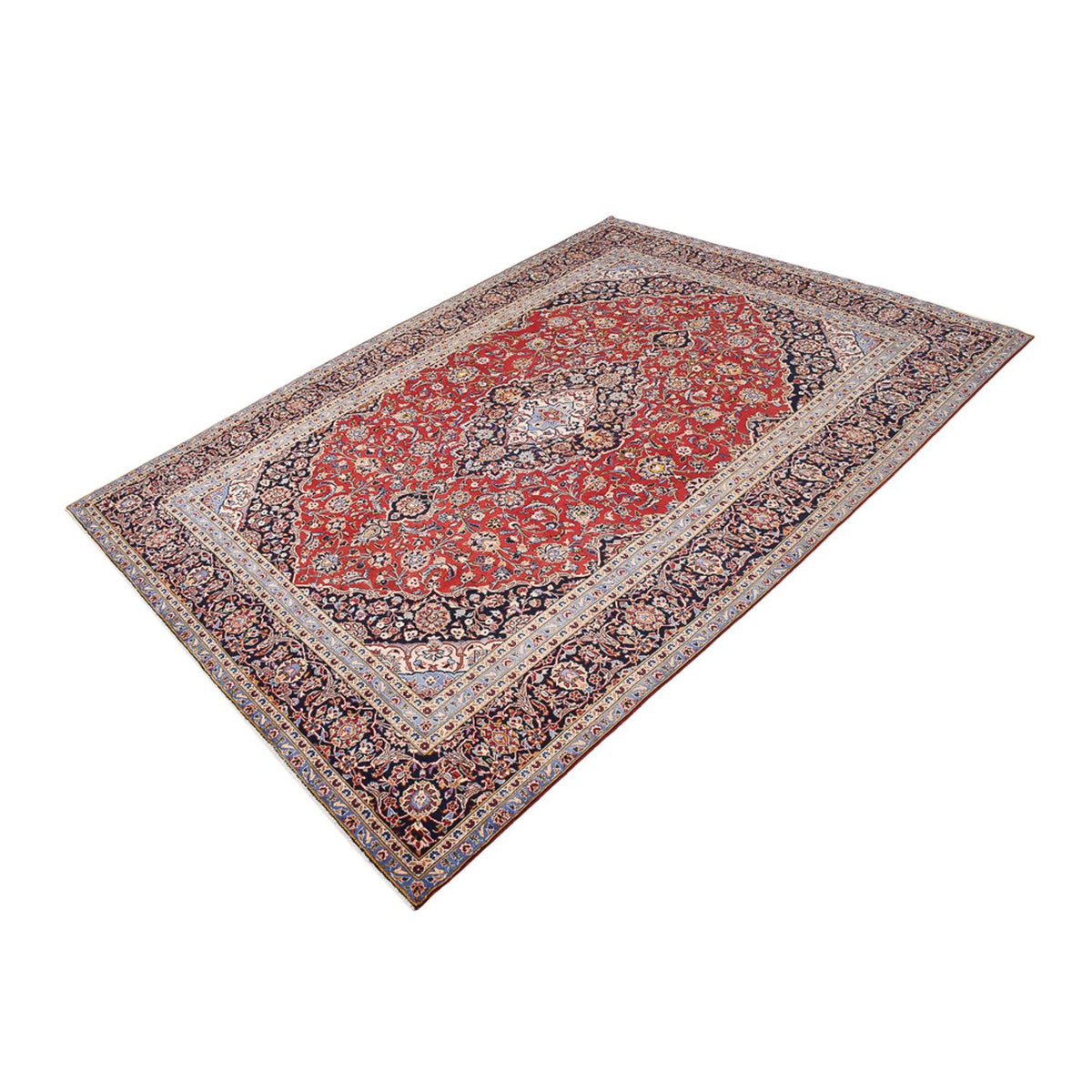 Tappeto Persero - Keshan - 378 x 285 cm - rosso