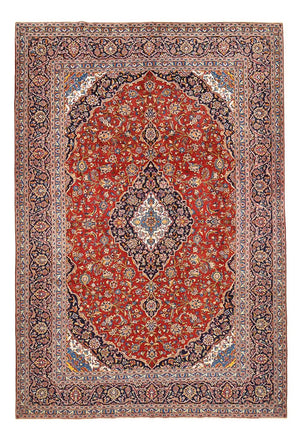 Tappeto Persero - Keshan - 422 x 290 cm - rosso
