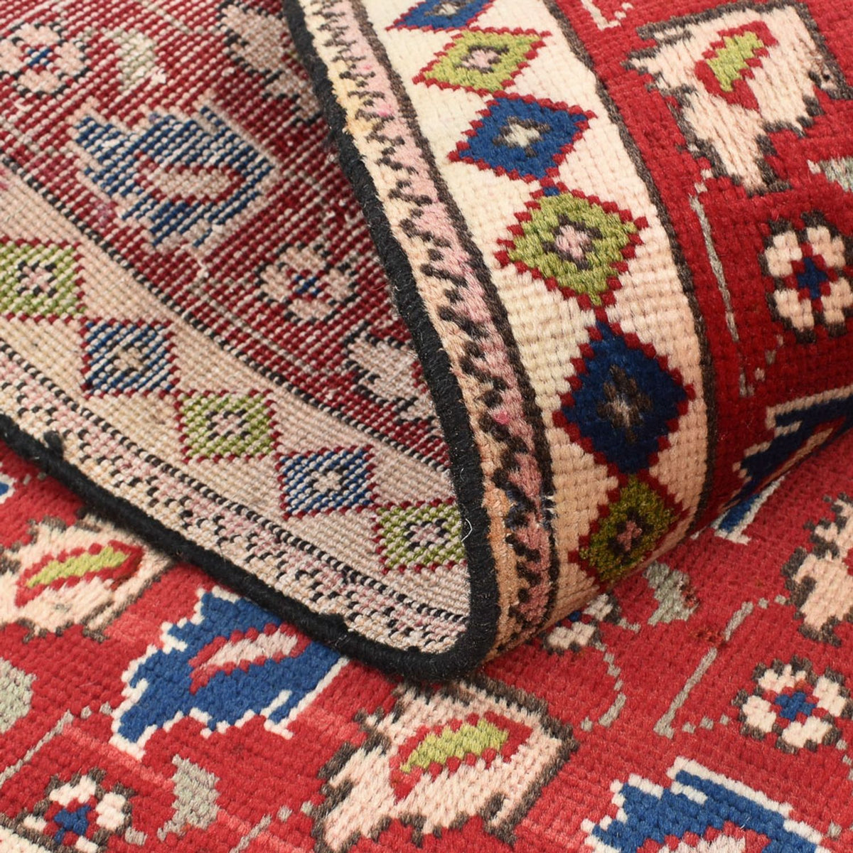 Tappeto Persero - Tabriz - 140 x 96 cm - rosso