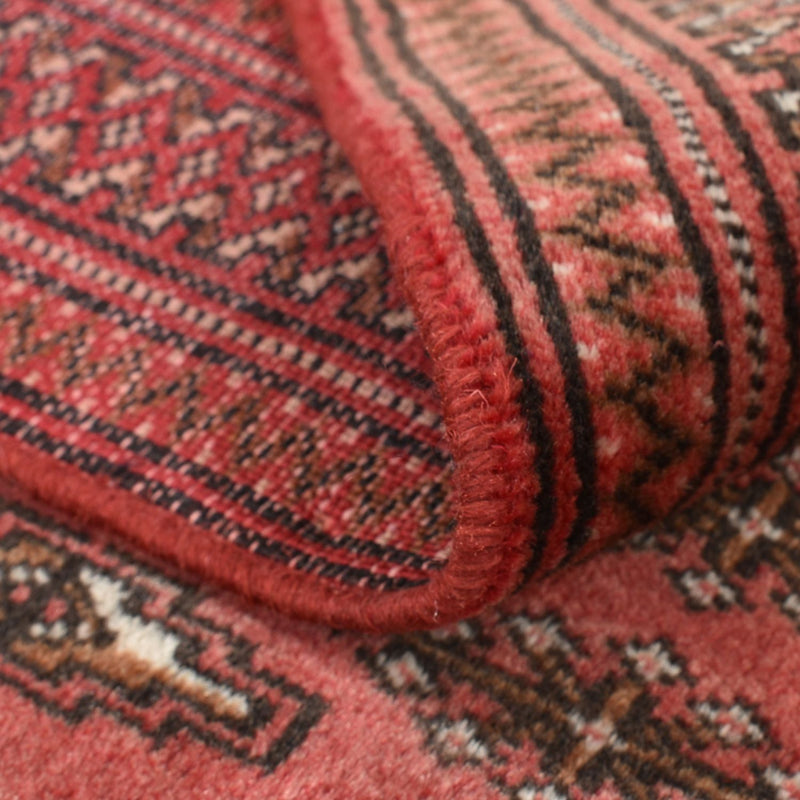 Tappeto Turkaman - 140 x 104 cm - rosso