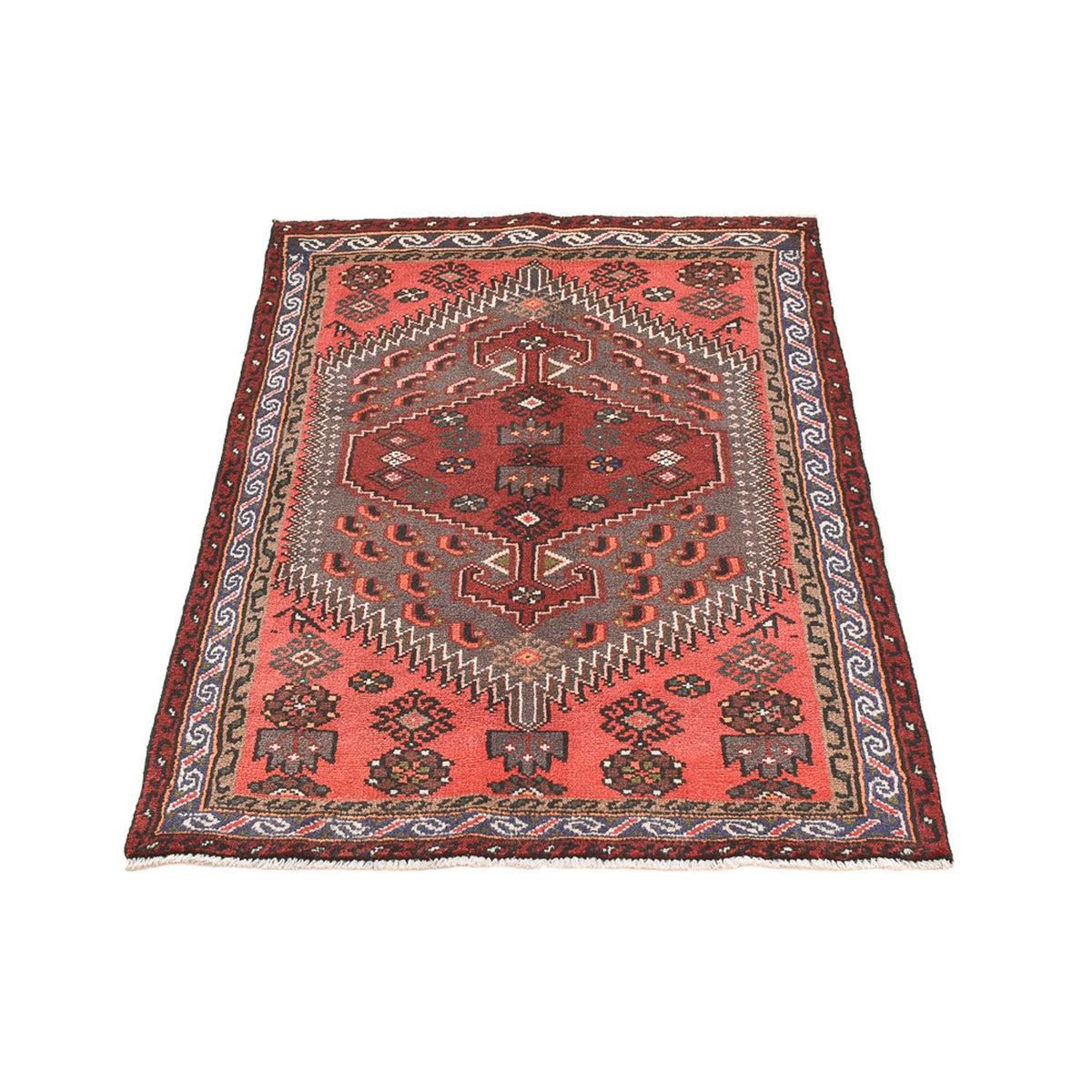 Tappeto Persero - Bidjar - 136 x 96 cm - rosso chiaro