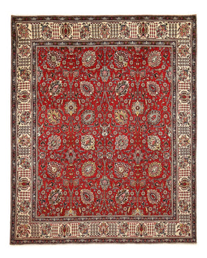 Tappeto Persero - Tabriz - 374 x 295 cm - rosso