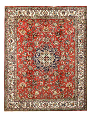 Tappeto Persero - Tabriz - 395 x 308 cm - rosso