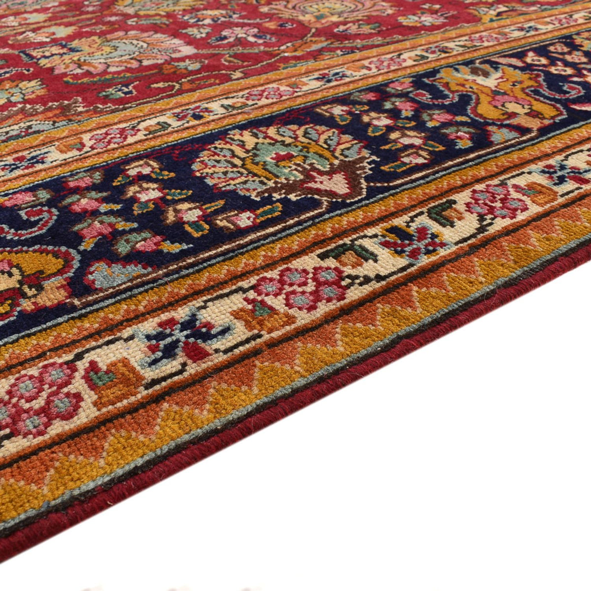 Tappeto Persero - Tabriz - 345 x 256 cm - rosso
