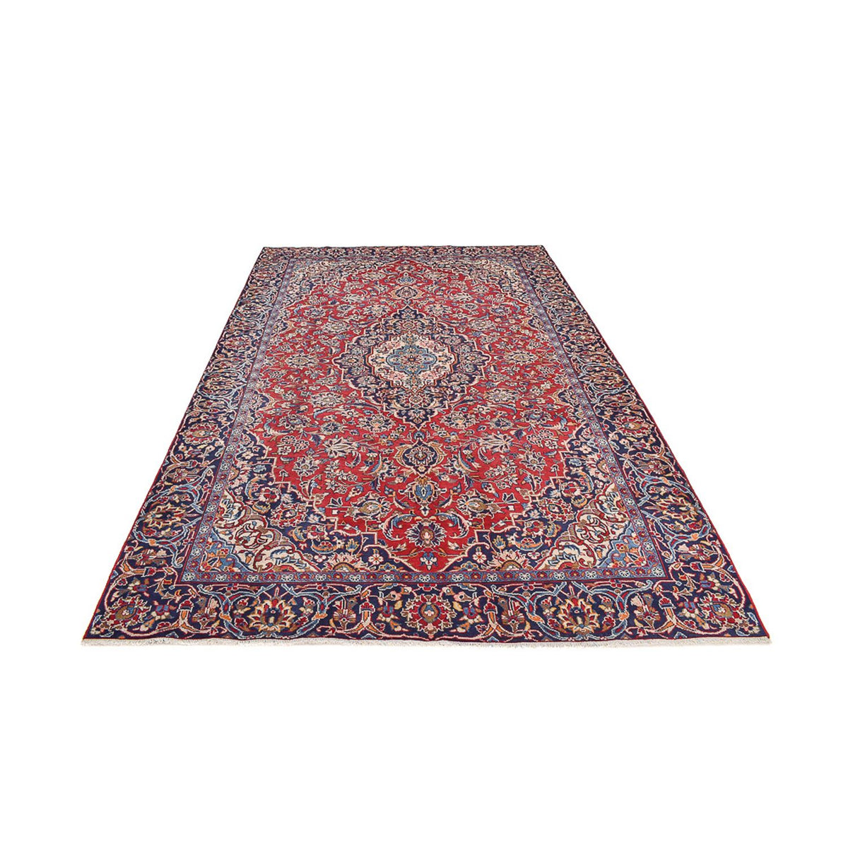 Tappeto Persero - Keshan - 343 x 219 cm - rosso