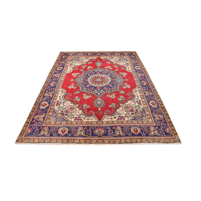 Tappeto Persero - Tabriz - 294 x 209 cm - rosso