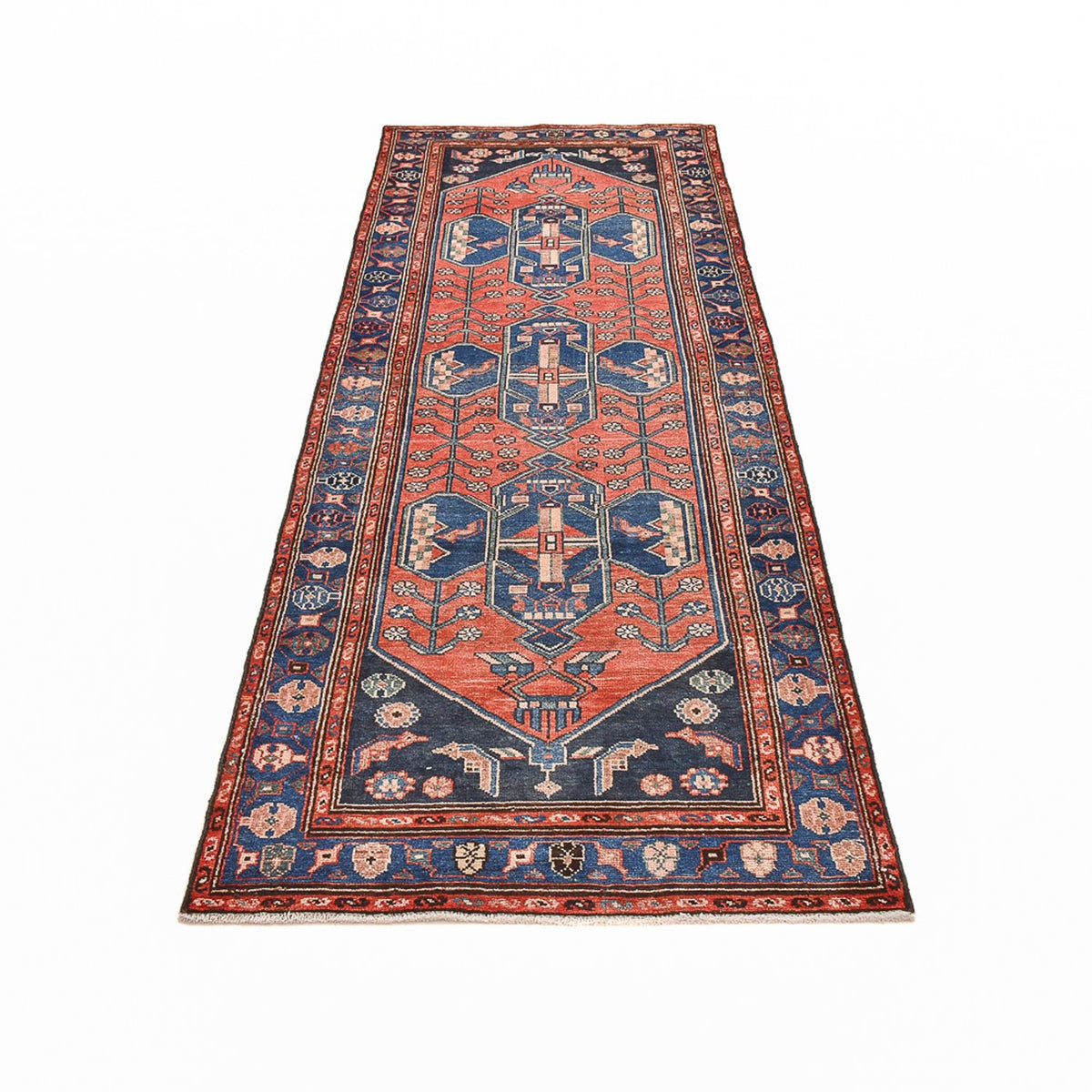 Tappeto corsia Tappeto Persero - Nomade - 292 x 102 cm - rosso chiaro