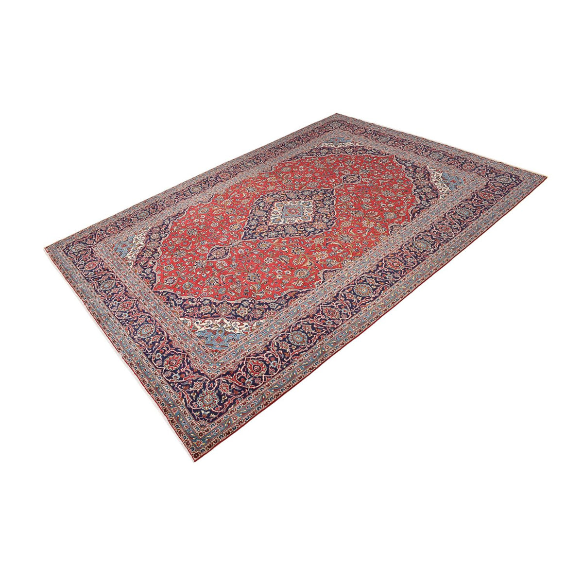 Tappeto Persero - Keshan - 403 x 290 cm - rosso