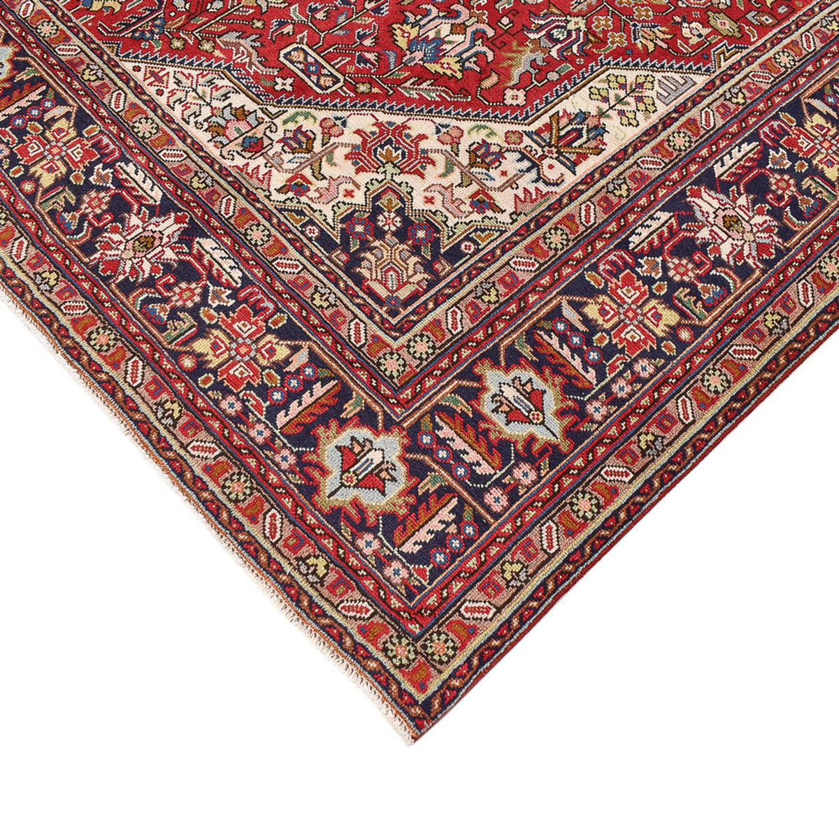 Tappeto Persero - Tabriz - 340 x 245 cm - rosso