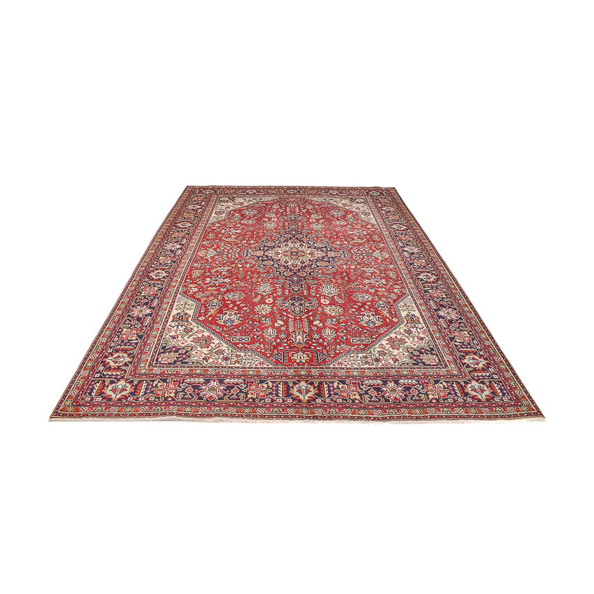 Tappeto Persero - Tabriz - 340 x 245 cm - rosso