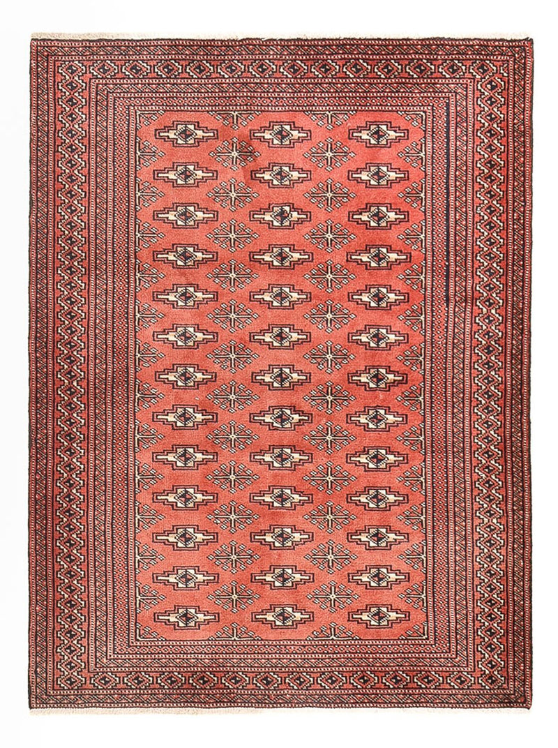 Tappeto Turkaman - 132 x 99 cm - rosso