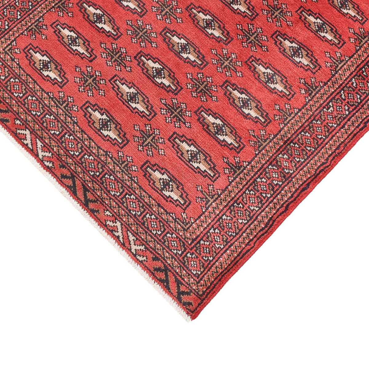 Tappeto corsia Tappeto Turkaman - 285 x 77 cm - rosso