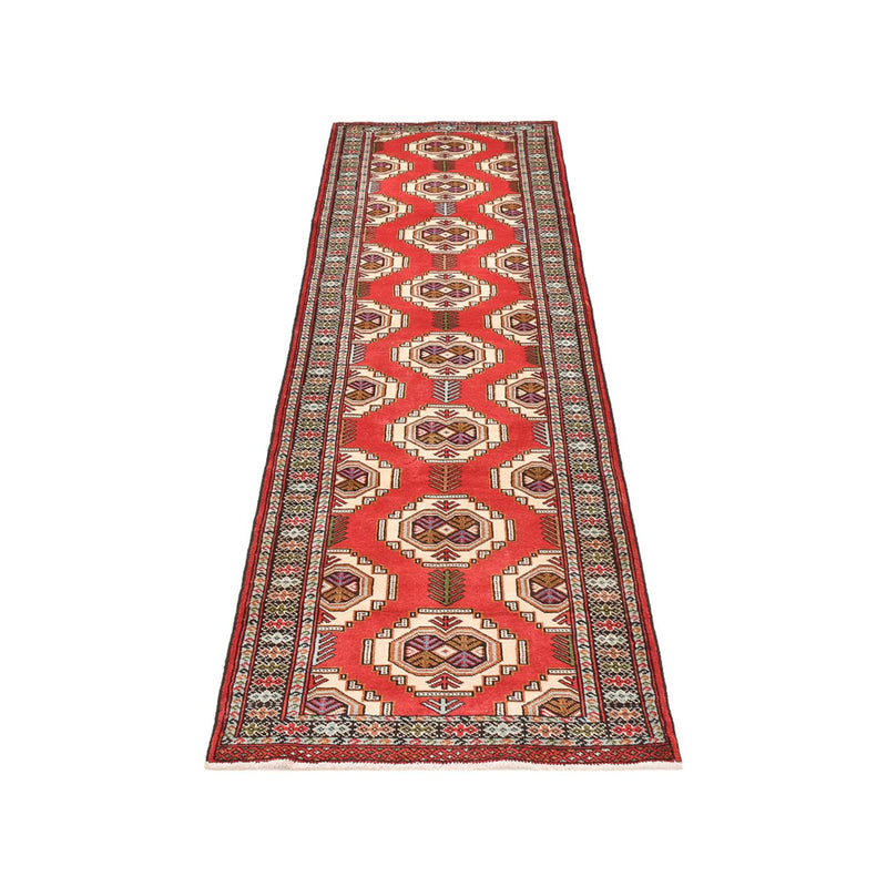 Tappeto corsia Tappeto Turkaman - 283 x 85 cm - rosso