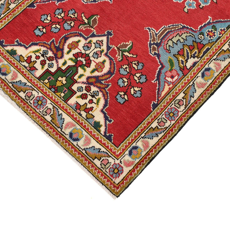 Tappeto corsia Tappeto Persero - Tabriz - 343 x 80 cm - rosso