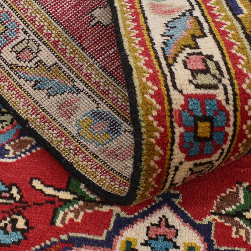 Tappeto corsia Tappeto Persero - Tabriz - 343 x 80 cm - rosso