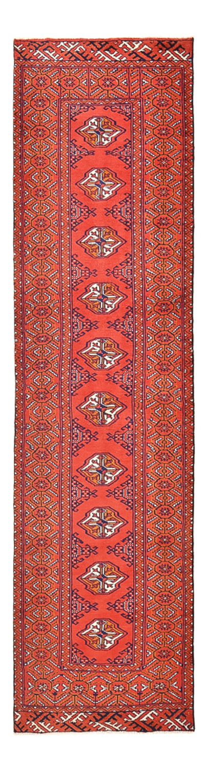 Tappeto corsia Tappeto Turkaman - 277 x 75 cm - rosso