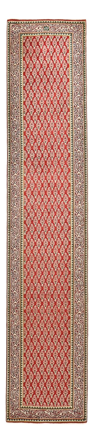 Tappeto corsia Tappeto Persero - Tabriz - 381 x 73 cm - ruggine
