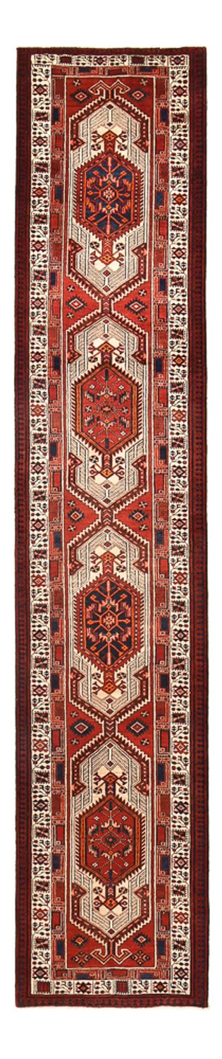 Tappeto corsia Tappeto Persero - Tabriz - 460 x 98 cm - ruggine